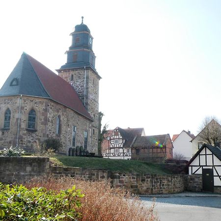 Hollestuebchen Apartamento Hessisch Lichtenau Exterior foto